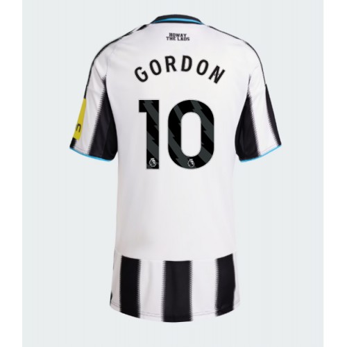 Newcastle United Anthony Gordon #10 Replika Hemmatröja Damer 2025-26 Kortärmad Newcastle United Anthony Gordon #10 Replika Hemmatröja Damer 2025-26 Kortärmad